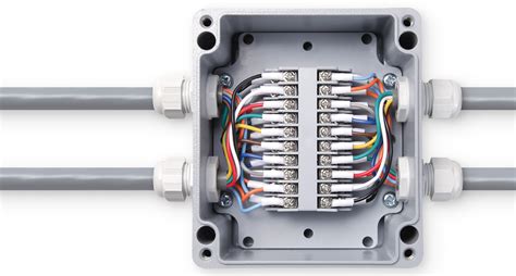 45 amp junction box b&|electrical junction box with terminals.